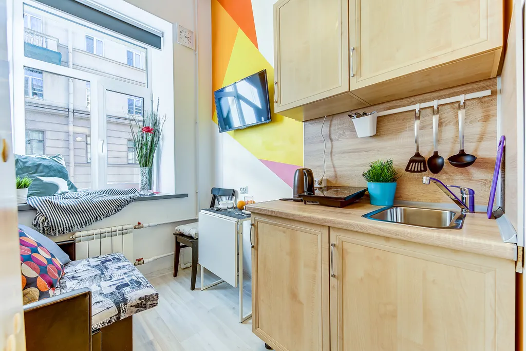 Квартира Квартира Уютная студия для отдыха в центре города — Санкт-Петербург