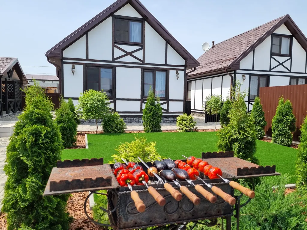 Коттедж Двухэтажный коттедж на первой линии Азовского моря — Кучугуры