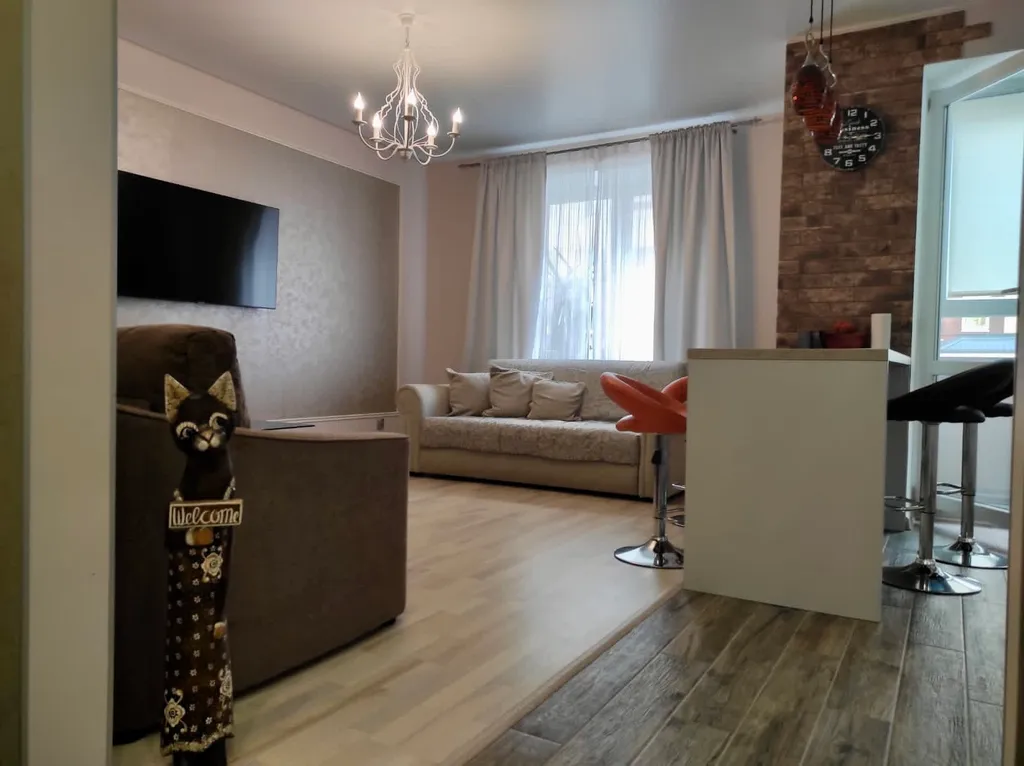 Уютная квартира-студия с удобным месторасположением