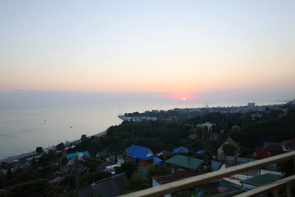 Квартира Двухместный номер с балконом и видом на море — Лазаревское