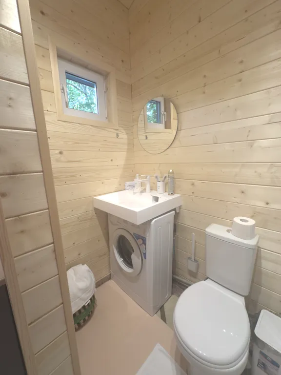 Уютный деревянный домик