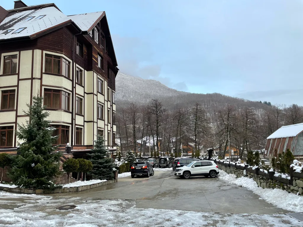 2-комнатный апартамент с видом на Аигбу