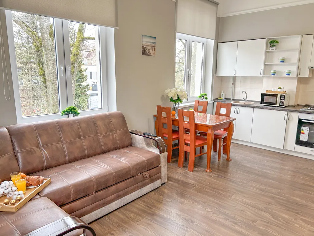 Балт апартментс Пионерский 5 с двумя спальнями