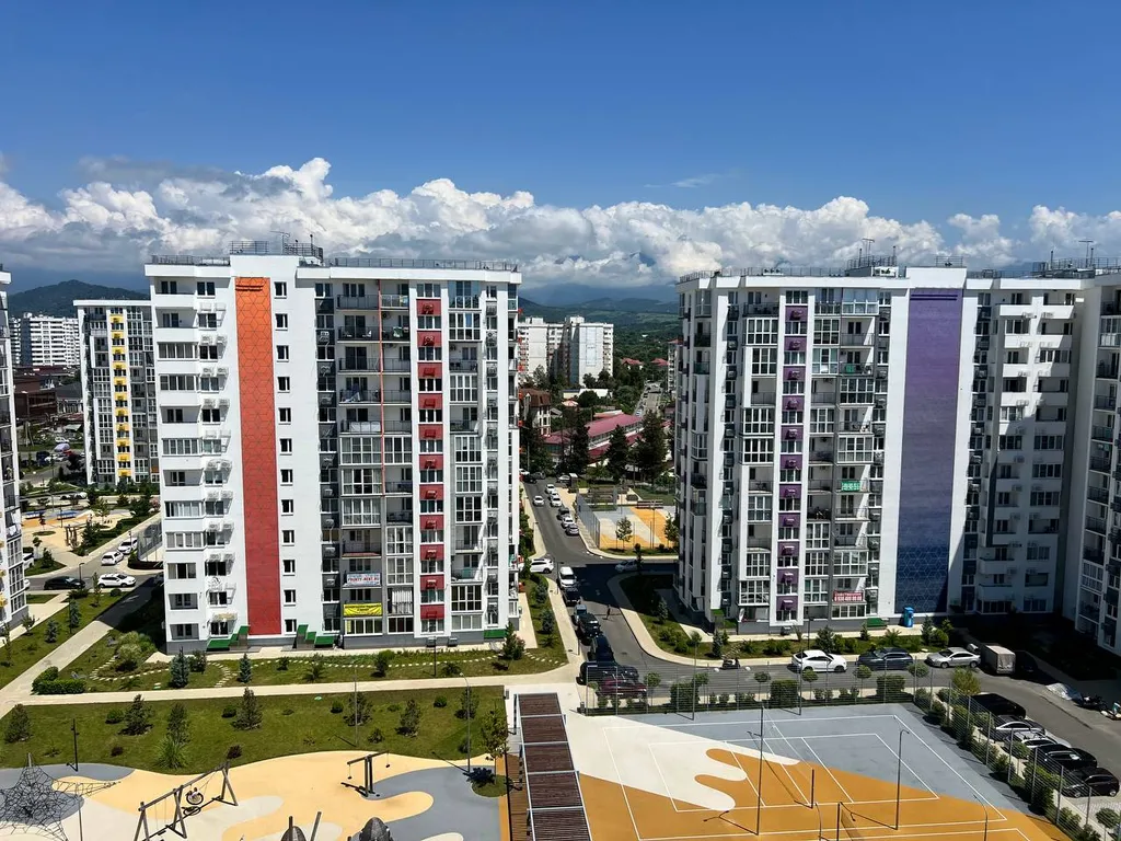 Просторная квартира на высоком этаже