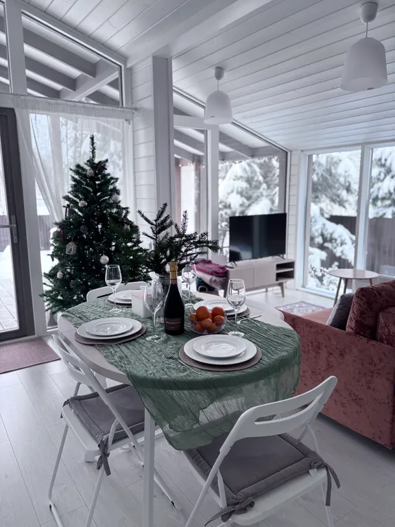 Уютный дом барн в лесу