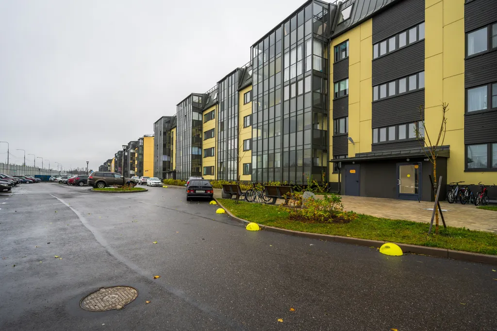 Квартира Светлая и комфортная квартира в ЖК Юттери — Колпино