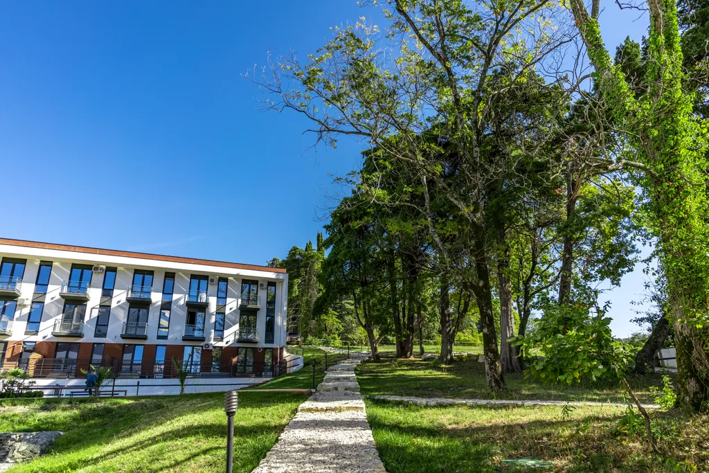 Апартаменты с балконом с видом на море