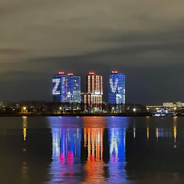 С видом на Кремль