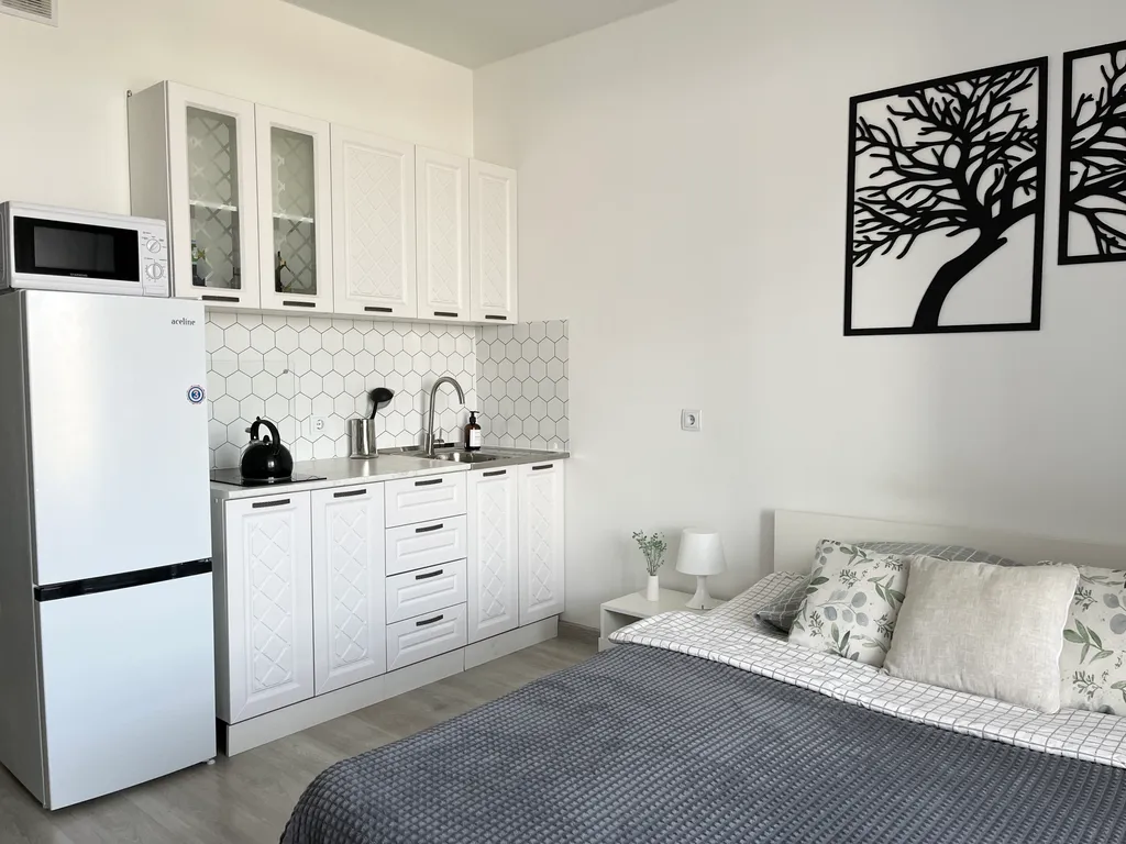 Квартира Квартира Новая студия в 5 минутах от залива — Санкт-Петербург