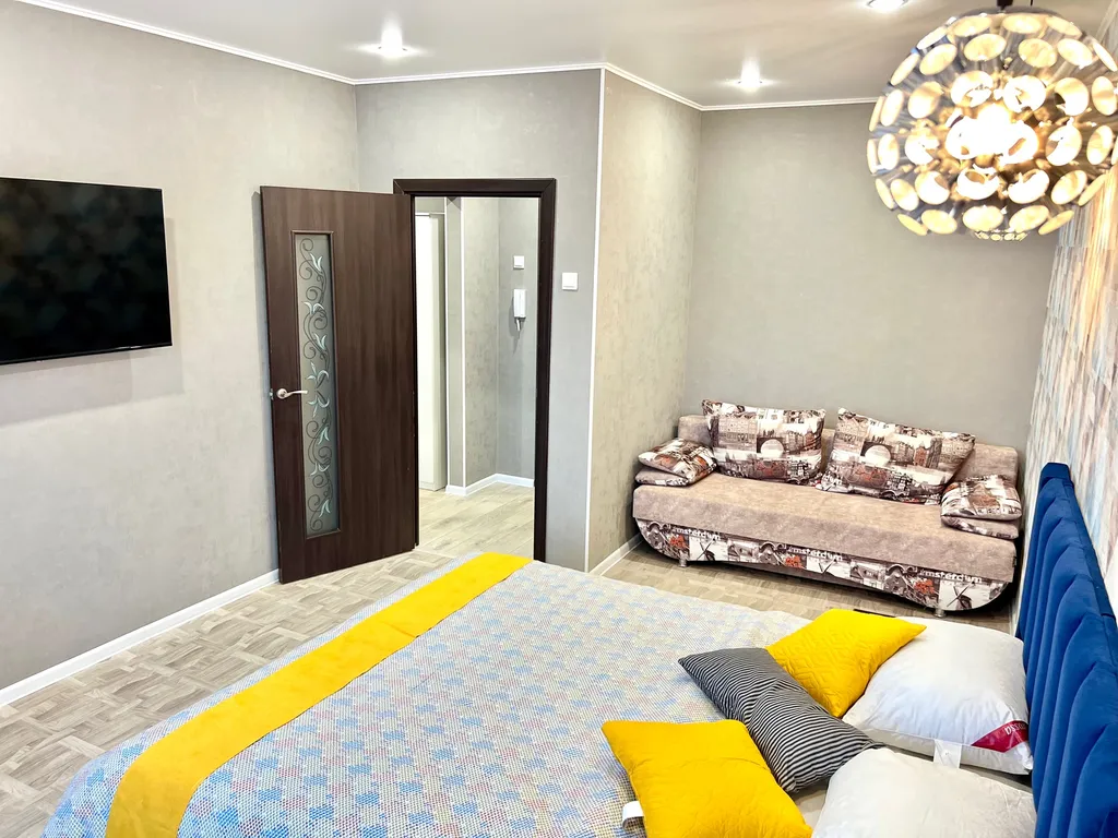 Стильная квартира для 4 гостей с зоной отдыха