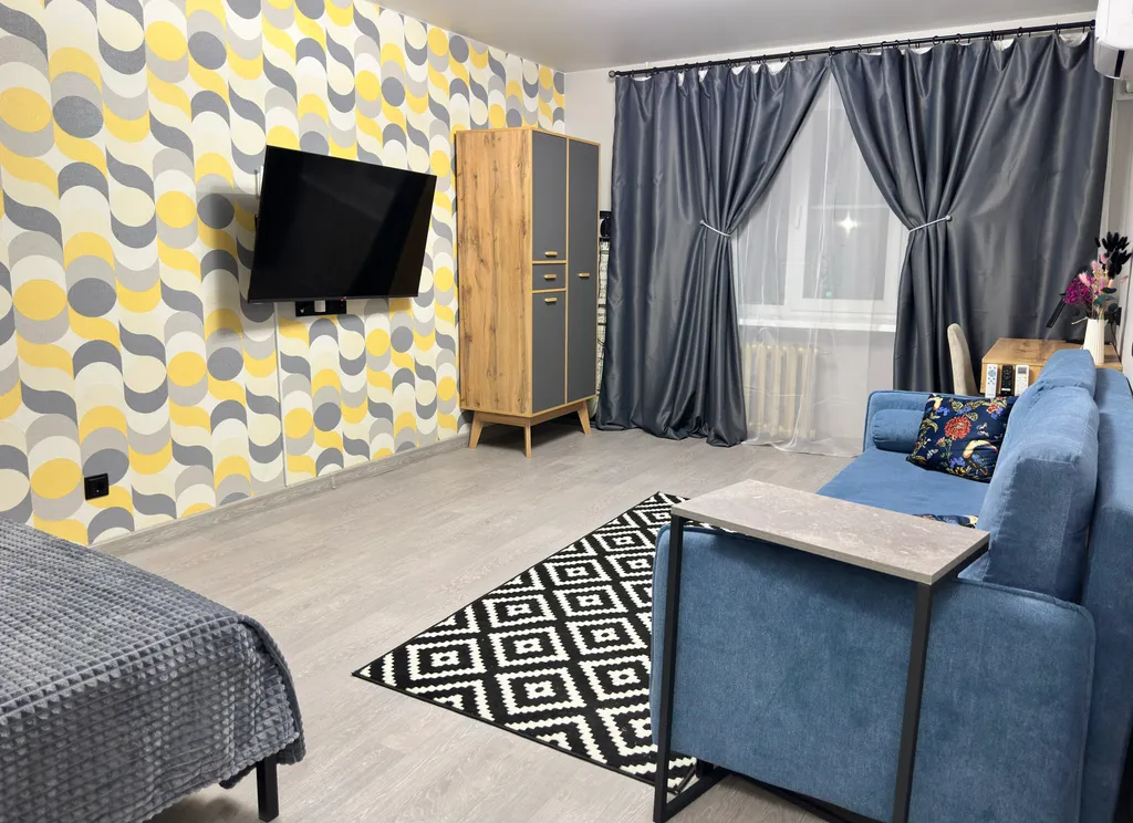 Уютная 1-комнатная квартира, 4 спальных места