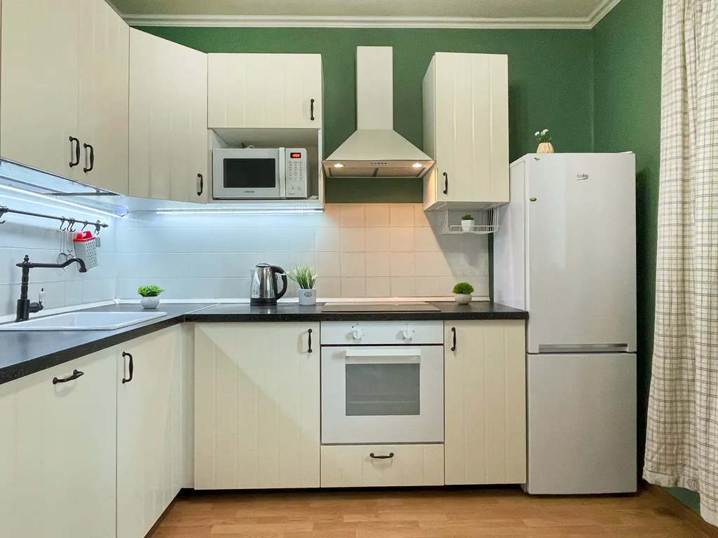 Просторная однокомнатная квартира до 4х гостей, с кондиционером