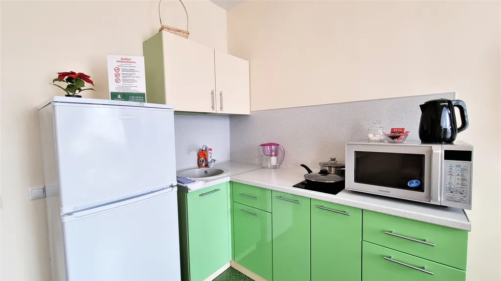 Квартира Апартамент добрый дом рядом с жк новин — Тюмень