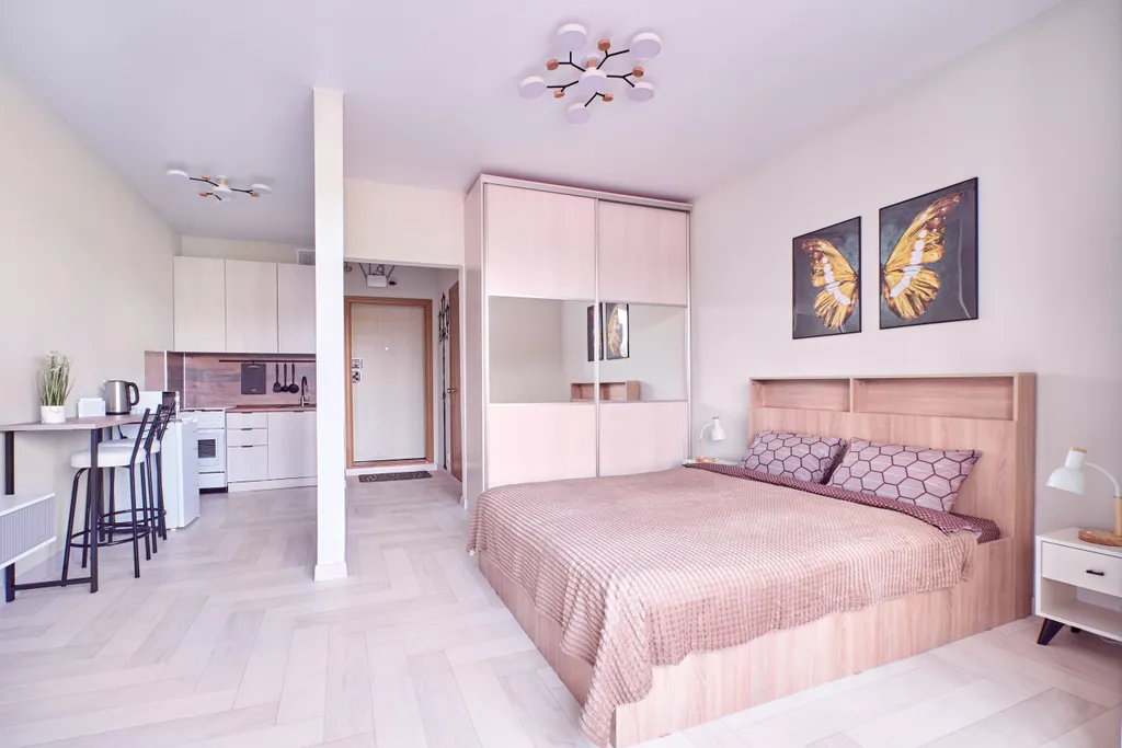 Студия на Розы Люксембург, 19  (дом без лифта)