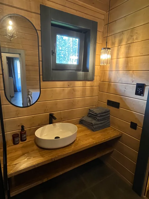 Коттедж Дом из клееного бруса с сауной — Кучерово