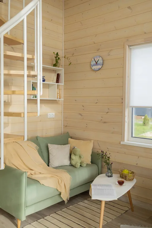 Солнечный дом с чил-зоной наверху