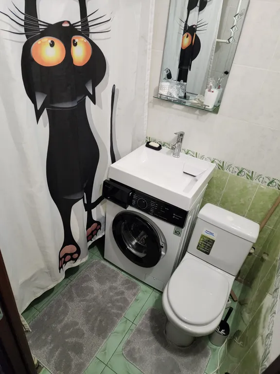 Уютная квартира со всем необходимым для проживания.