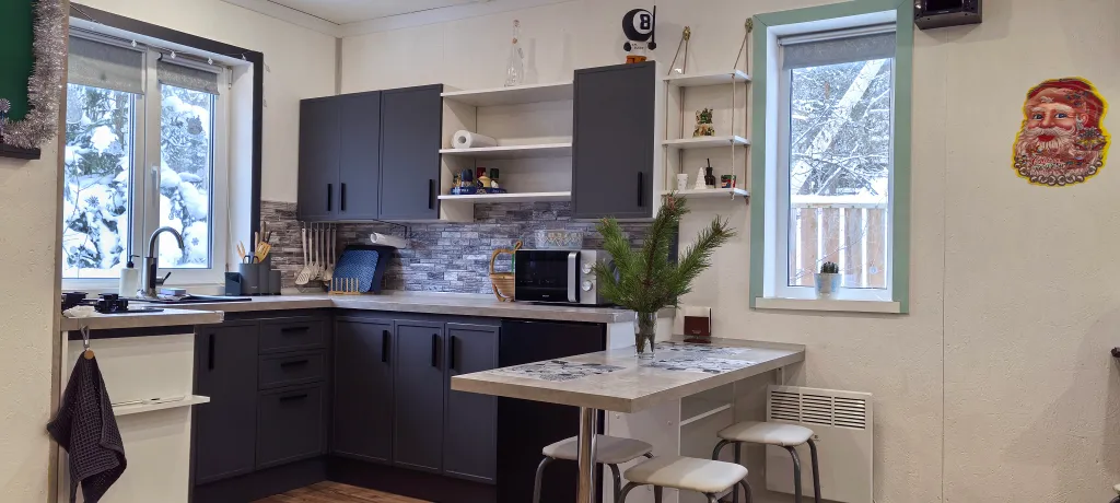 Дом-баня у родника