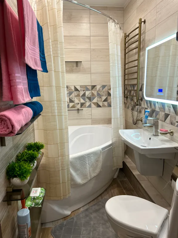 Уютная квартира с панорамным видом на город