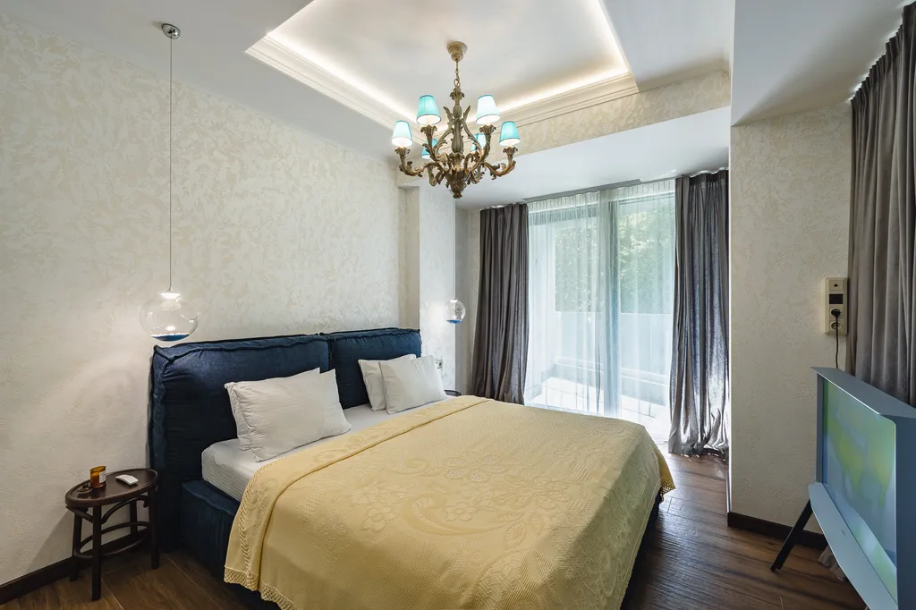 Уютная двухкомнатная квартира с прекрасным ремонтом и большим балконом