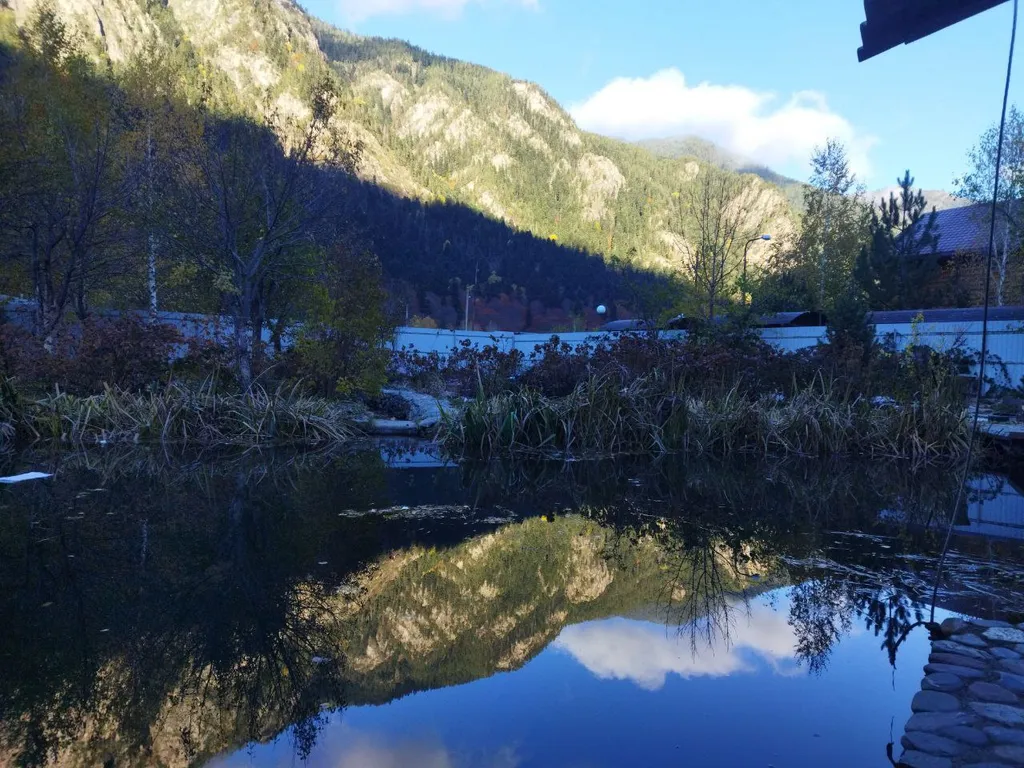 Коттедж Дом с баней и озером — Теберда