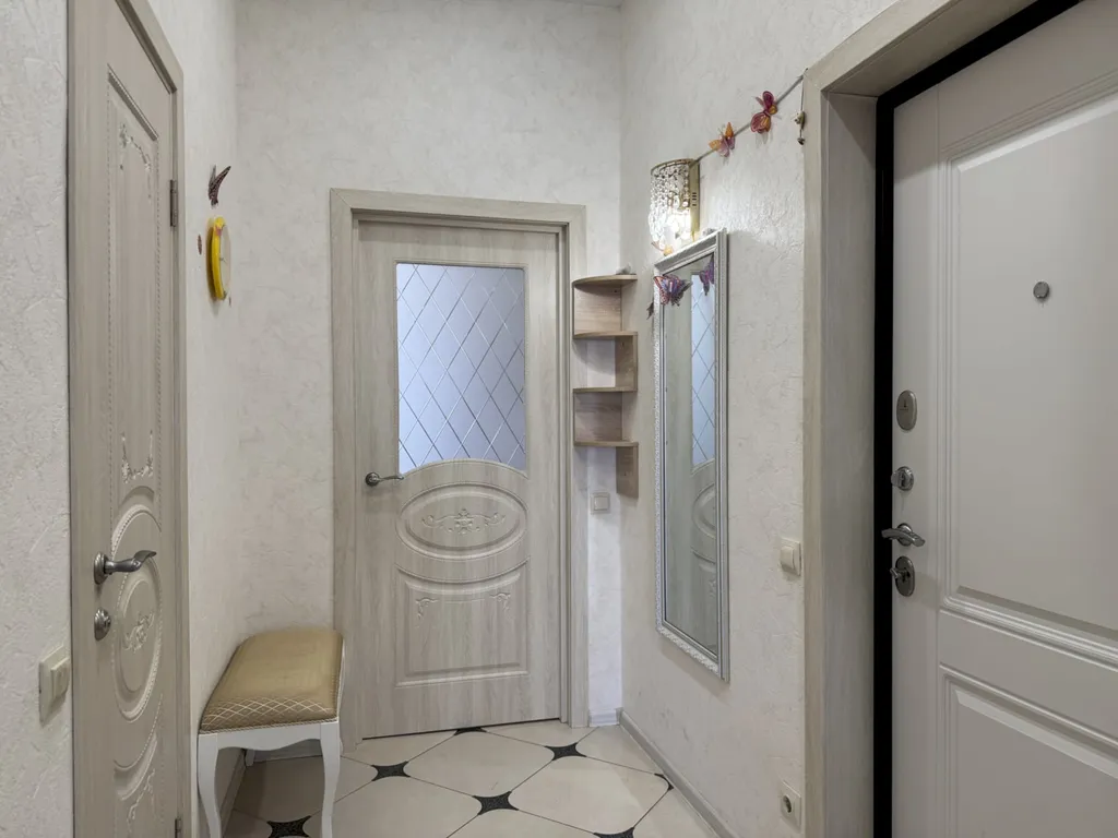 Квартира 1-к квартира с балконом и видом на горы - жк Черноморский — Геленджик