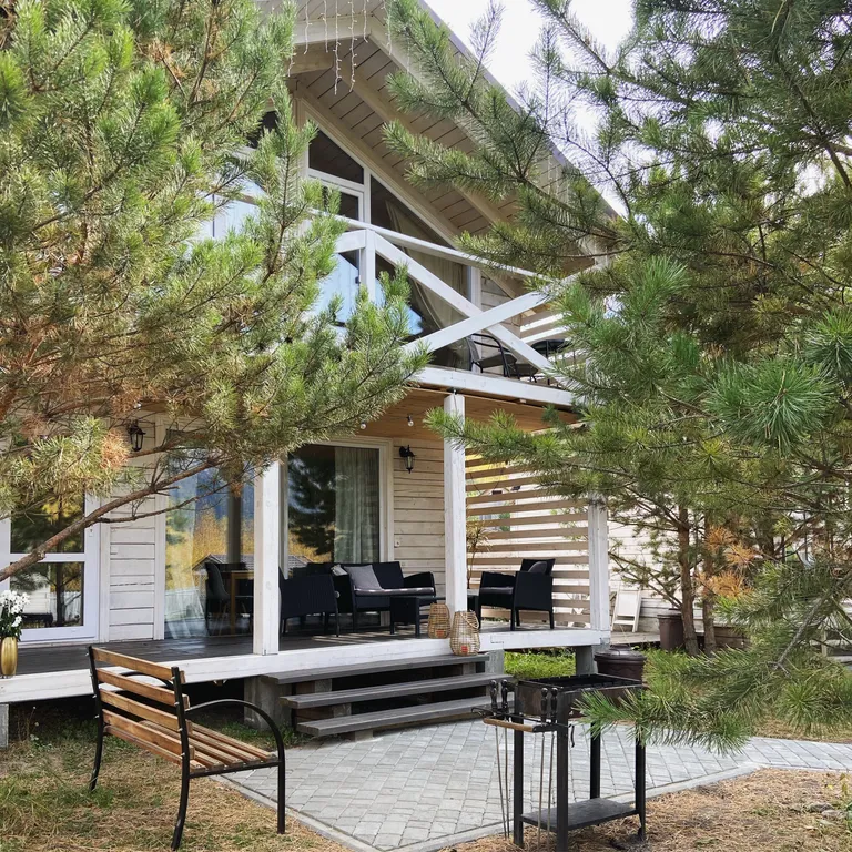 Коттедж Уютный двухэтажный дом с двумя спальнями, с прекрасным видом на горы — аренда посуточно в Чемал