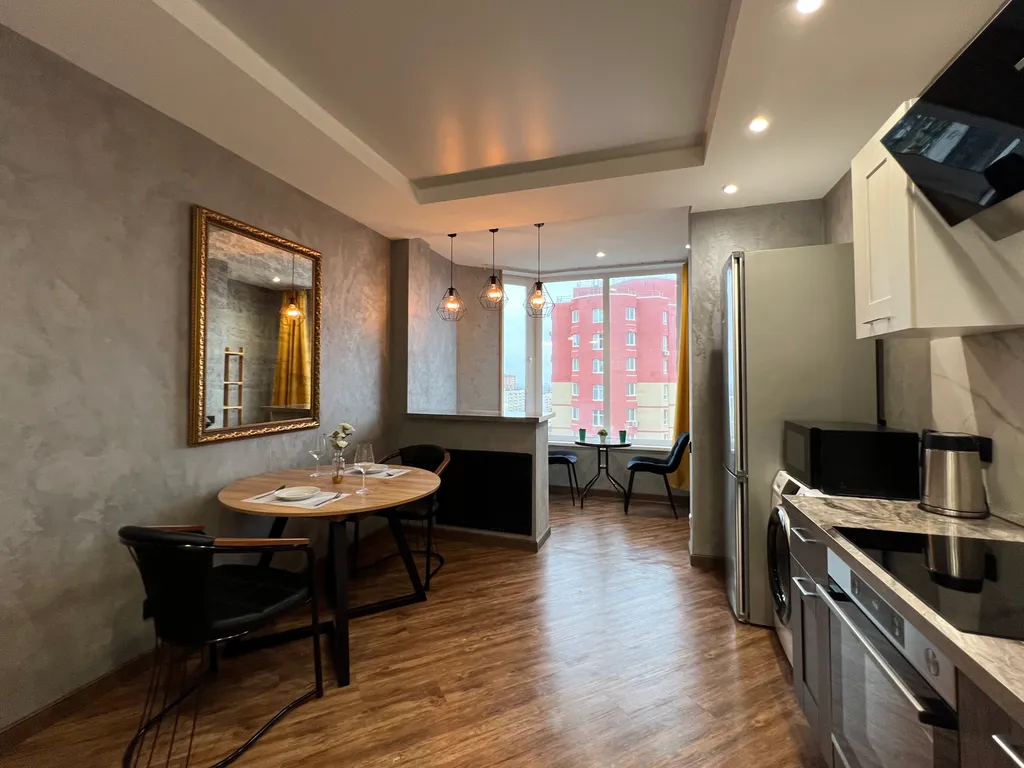 Дизайнерская квартира в прекрасным видом на город