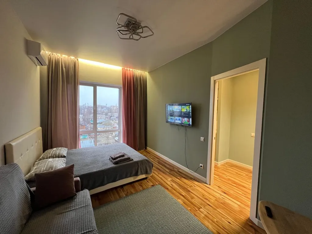 Уютная квартира с прекрасным видом на город