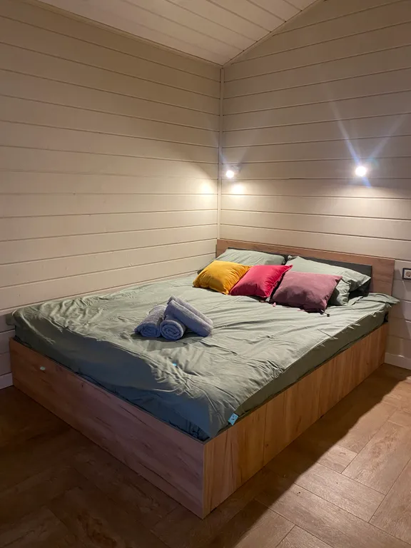 Дом с Сибирским чаном в лесной сказке