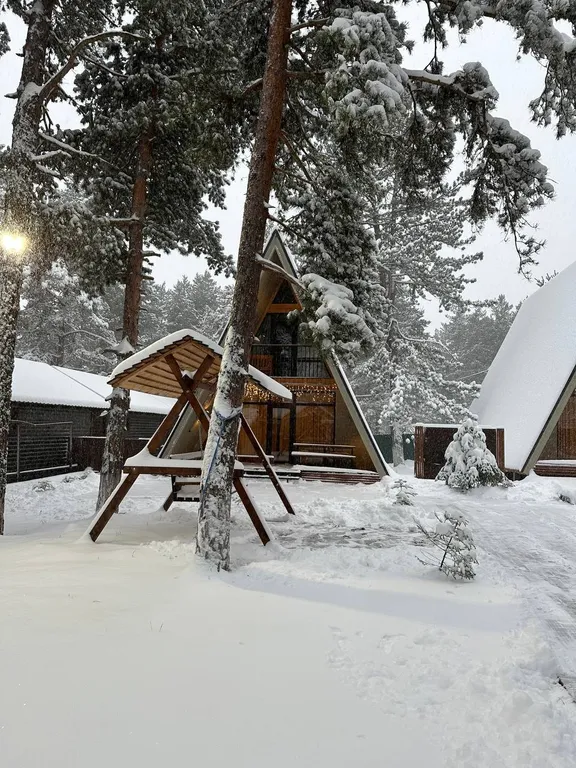 Премиальный A-frame дом