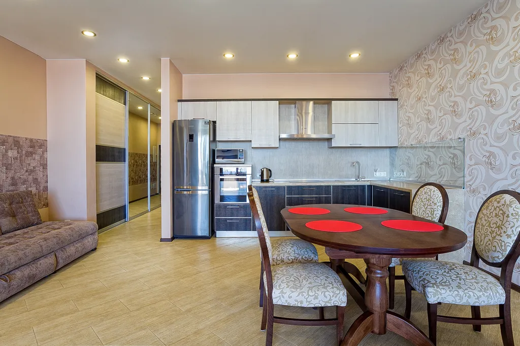 33-Апартаменты с 1 спальней и видом на море