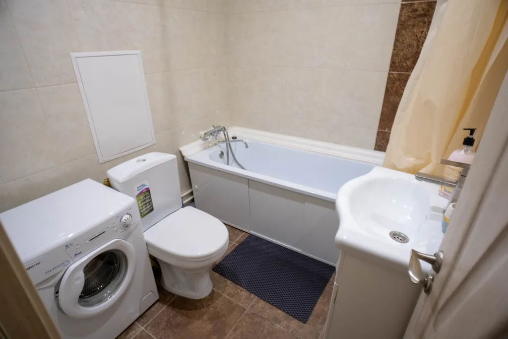 Студия со светлым ремонтом в новом доме