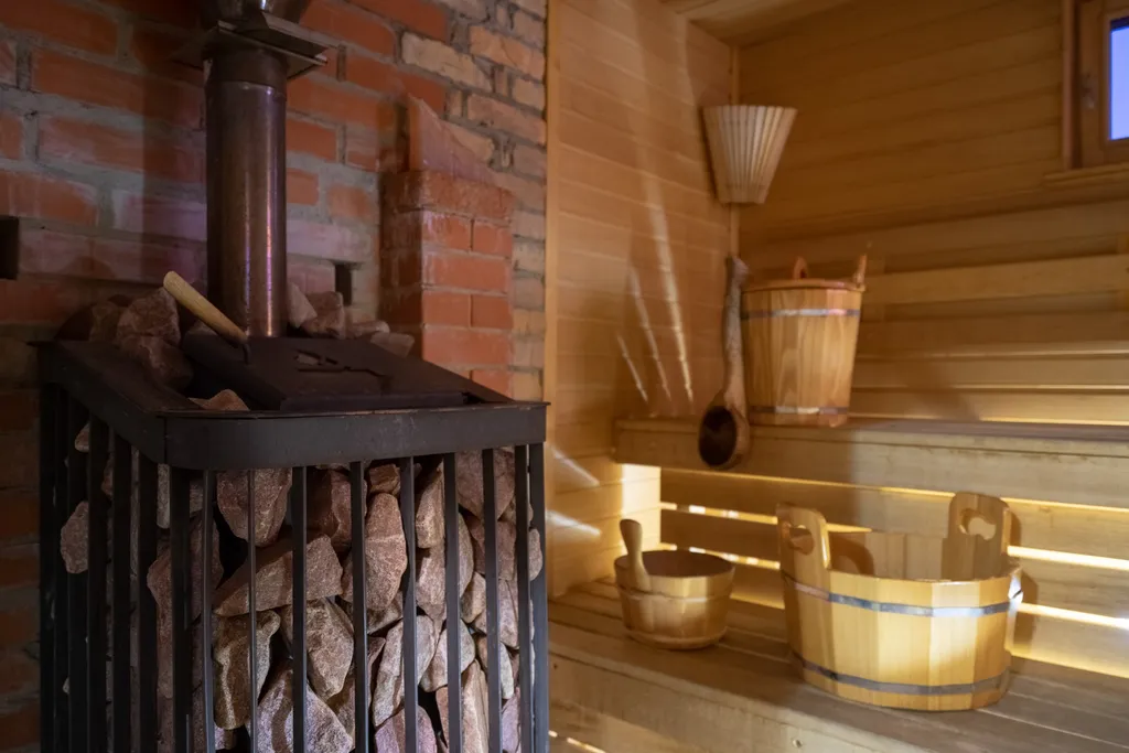 Коттедж Уютный дом с камином, баней на дровах и чаном в лесу на берегу реки — Старово