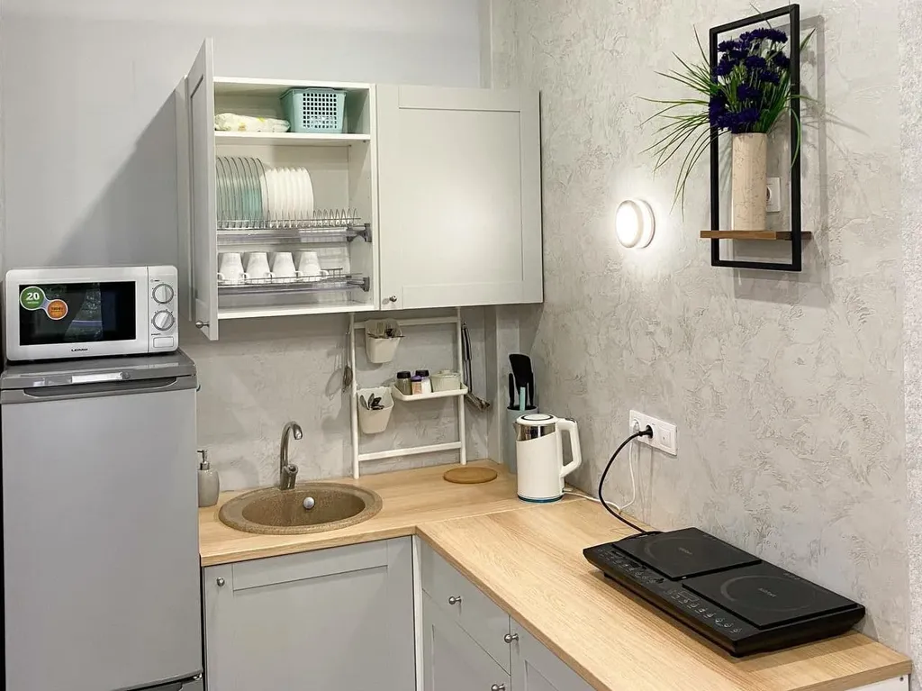 Уютная квартира с видом на озеро Банное и Уральские горы