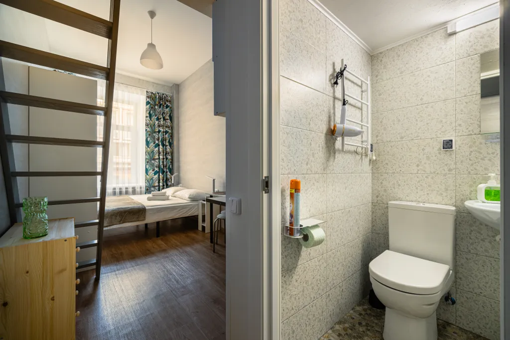 Квартира Квартира Двухуровневая евро студия в самом центре — Санкт-Петербург