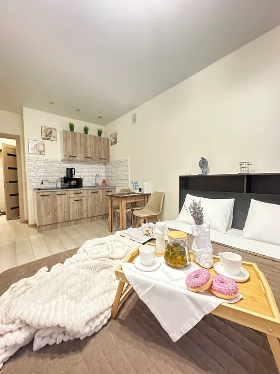 Уютная студия рядом с ТРЦ Сити Парк