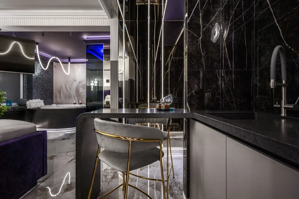 Квартира Квартира Видовая студия с сауной — Санкт-Петербург