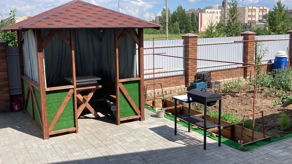 Дом одноэтажный гостевой