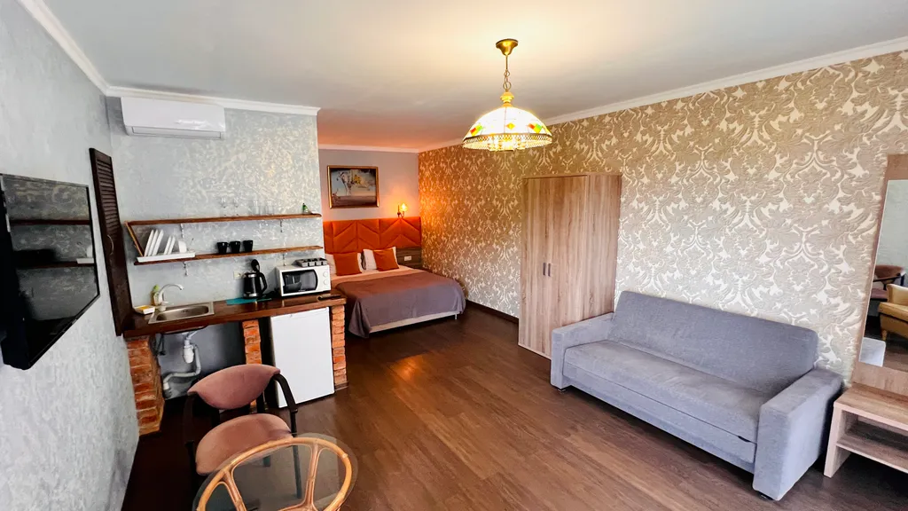 Квартира Квартира Студия в Средиземноморском стиле — Гагра