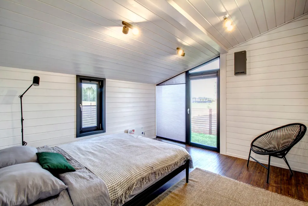 Уютный дoм с видом нa лес