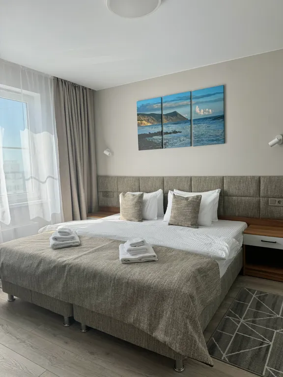 Квартира Уютная 1-комнатная квартира с видом на море — Анапа