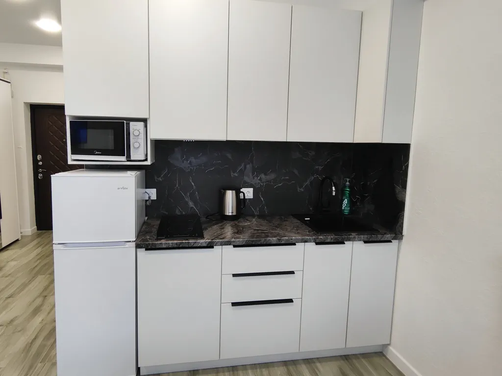 Современная и очень уютная студия в ЖК "Семейный" п.Лазаревское г.Сочи