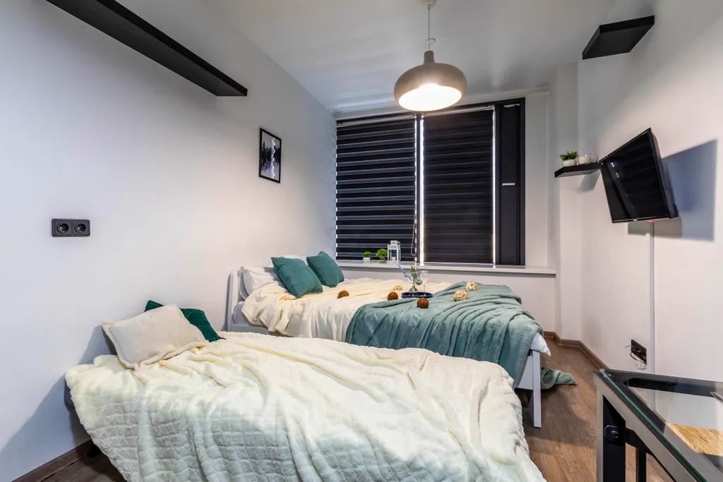 Стильная студия в центре города с хорошим видом