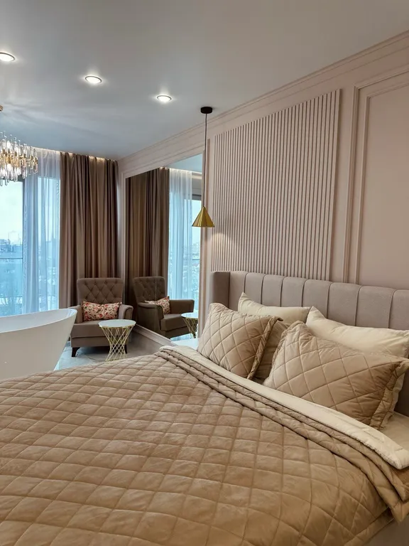 Апартамент с видом на центр города