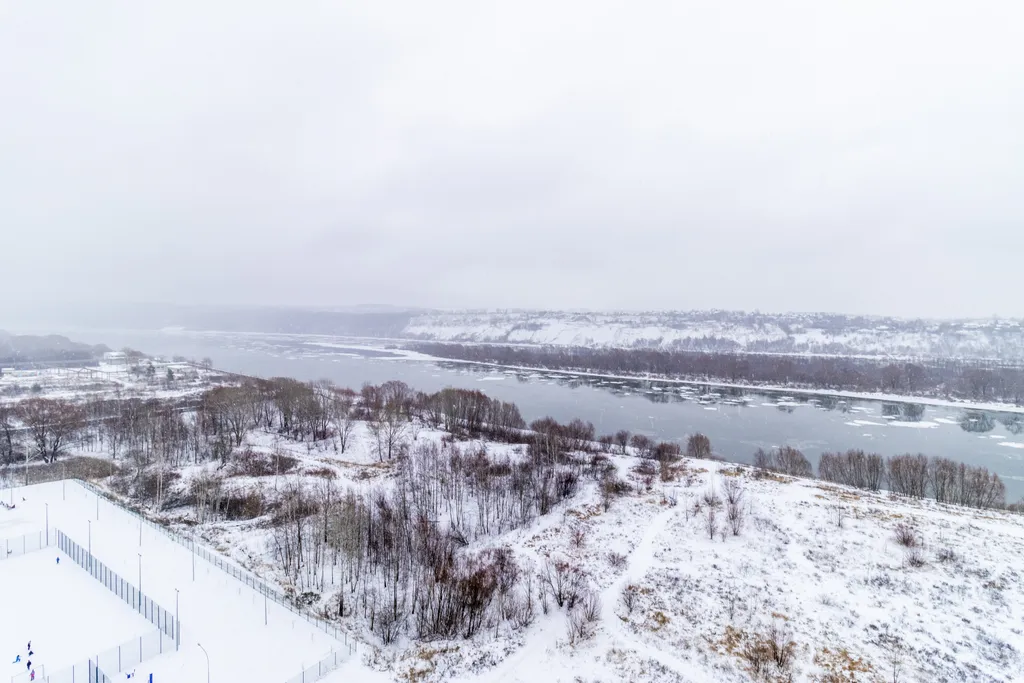 Студия с потрясающим видом на реку