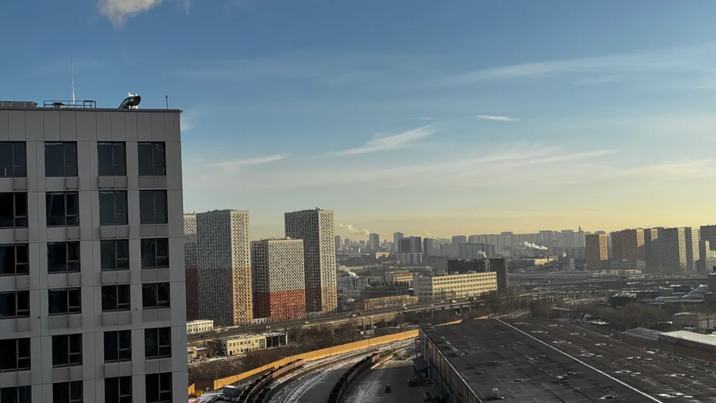 Квартира Квартира Апартамент с видом на город NiceApart — Москва