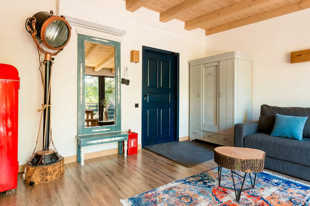 Панорамные апартаменты делюкс с террасой и видом на парк