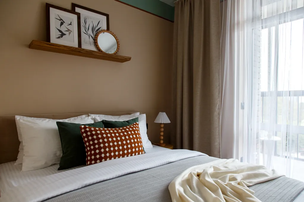 Стильная квартира возле аэропорта в концептуальном жк