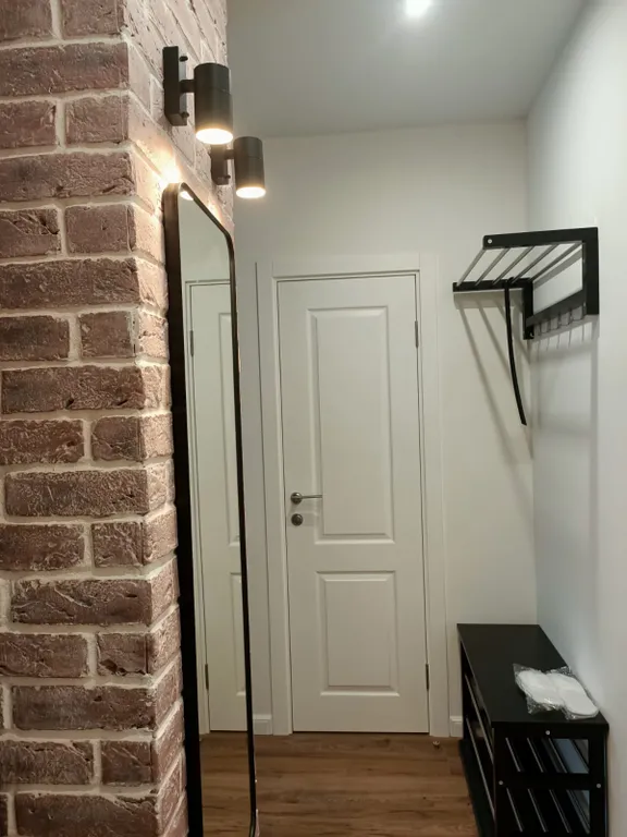 Светлая студия в скандинавском стиле